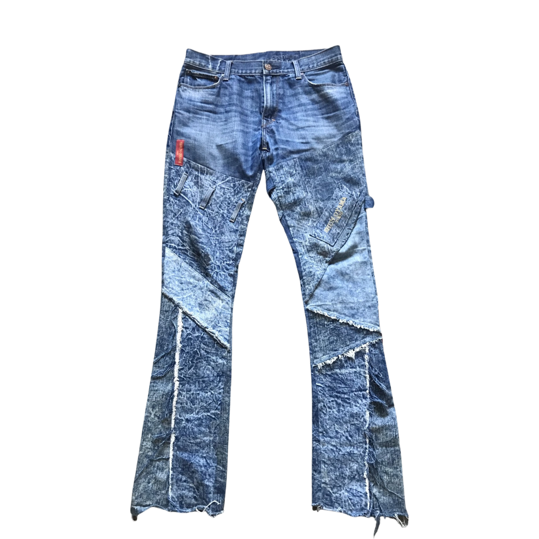 Sky blue flare bottom Jeans