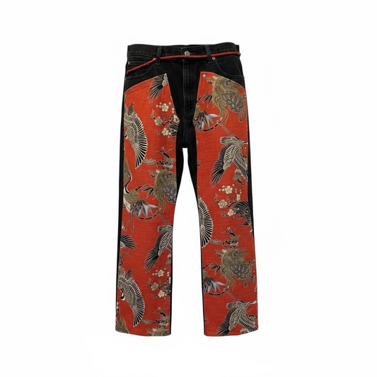 1 of 1 Double knee flow wide pants