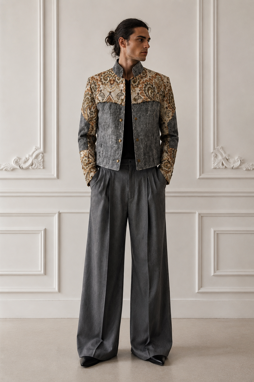 Paisley panel Jacket