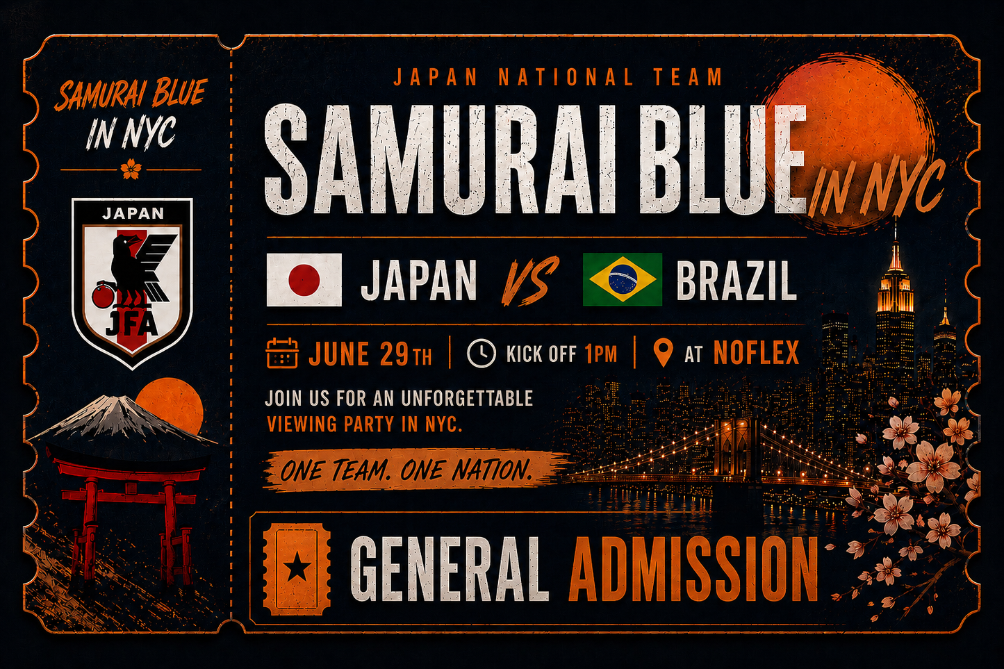 Samurai Japan vs Brazil 6/29